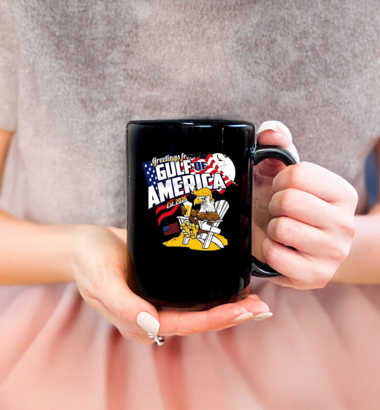 Eagle Greetings From The Gulf Of America 2025 Mug