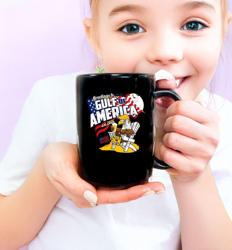 Eagle Greetings From The Gulf Of America 2025 Mug