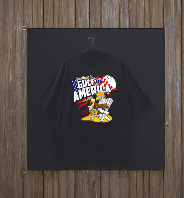 Eagle Greetings From The Gulf Of America 2025 T-Shirt