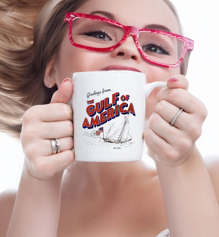 Greetings from The Gulf Of America boat Mug