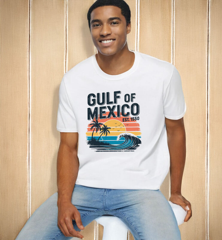 Gulf Retro Coast Gulf of Mexico T-Shirt