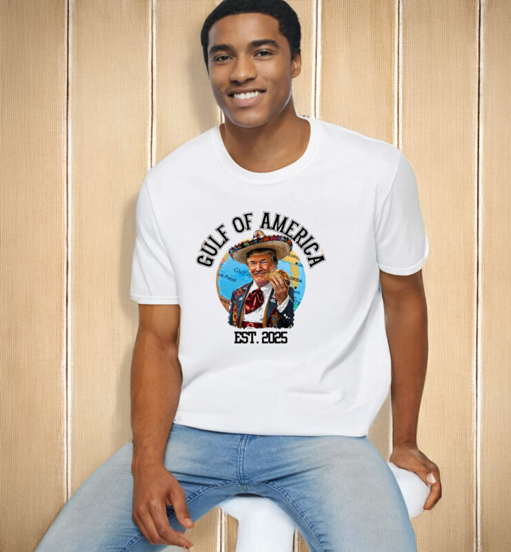 Offcial Funny Trump Gulf of America T-Shirt