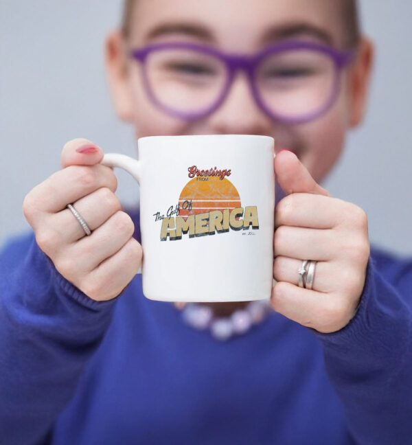 Offcial Greetings From The Gulf of America Mug
