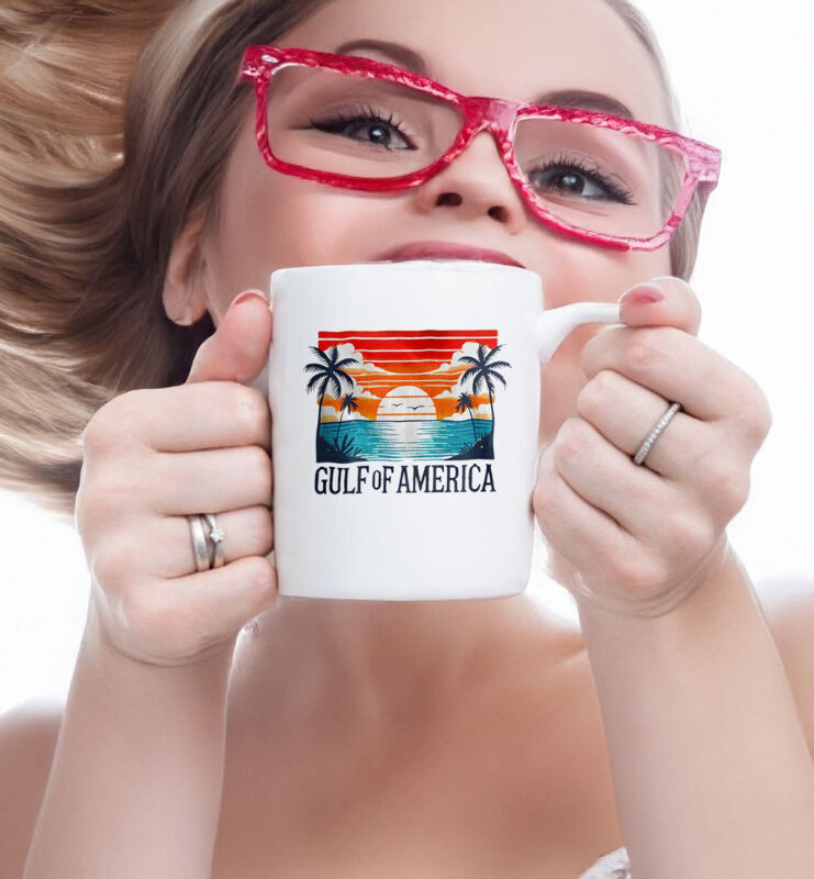 Offcial Gulf of America Sunset Mug