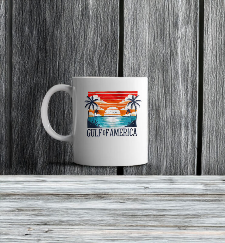 Offcial Gulf of America Sunset Mug