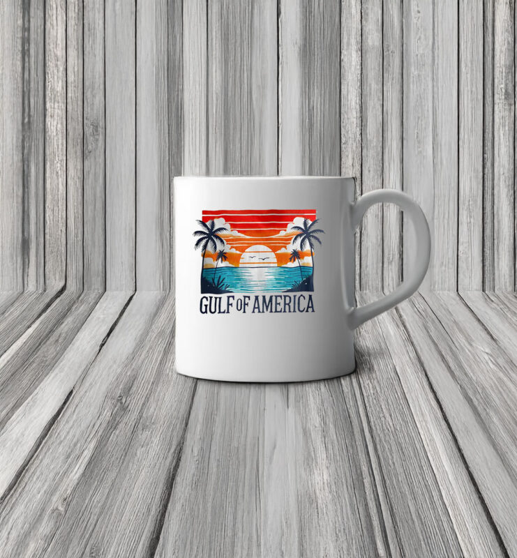 Offcial Gulf of America Sunset Mug