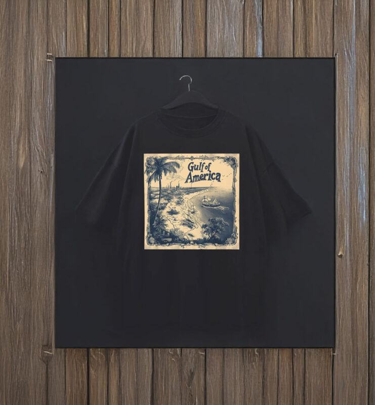 Vintage Design Gulf of America T-Shirt