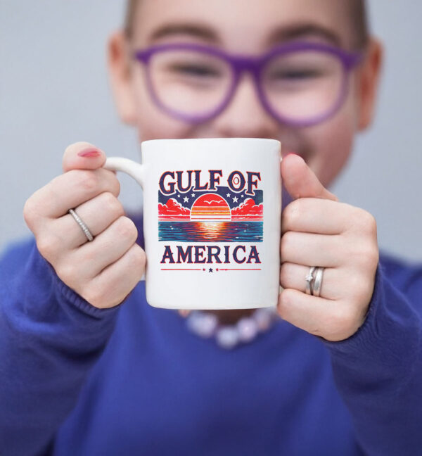 Vintage Gulf of America Sunset Mug