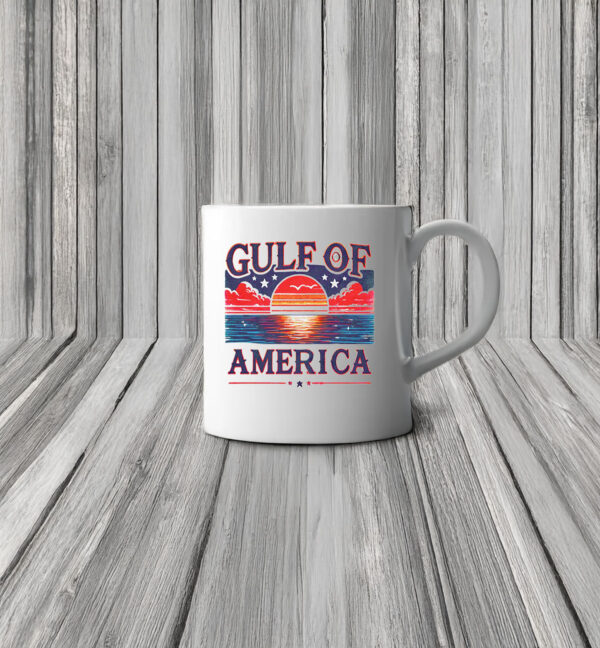 Vintage Gulf of America Sunset Mug