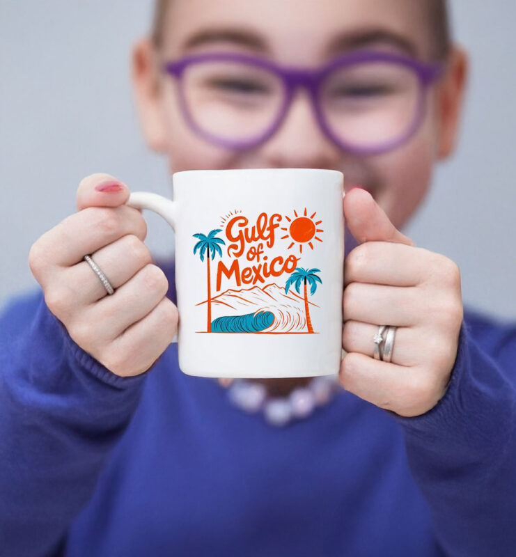 Vintage Gulf of Mexico Tropical Style Mug