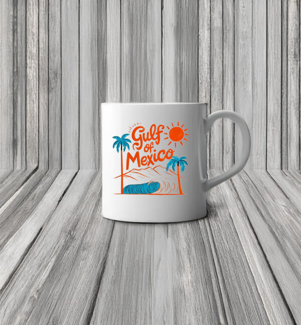 Vintage Gulf of Mexico Tropical Style Mug