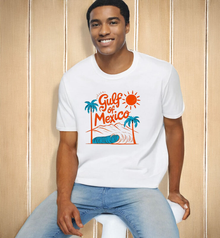 Vintage Gulf of Mexico Tropical Style T-Shirt