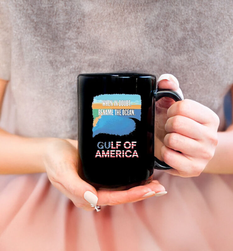 When in doubt rename the ocean gulf of America Mug